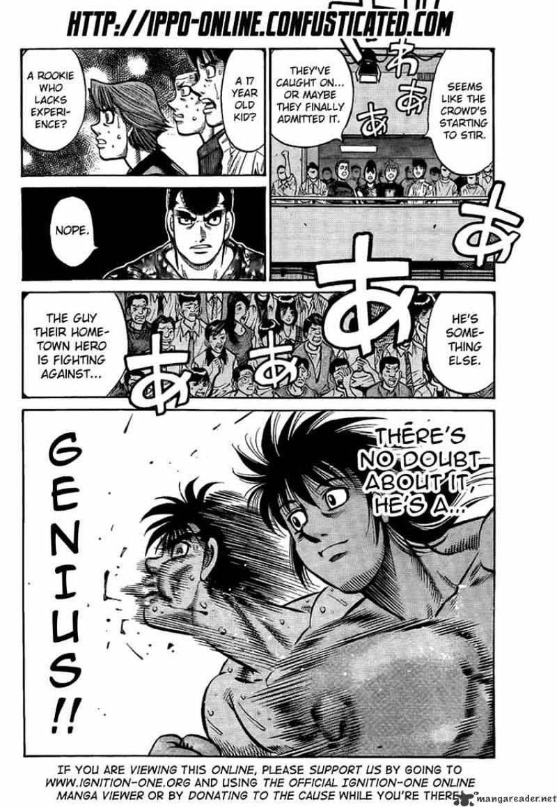 Hajime no Ippo: Fighting Spirit, Chapter 875 image 06